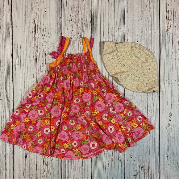 Girls swimsuit, Hat  and Sundress - Picture 6 of 6